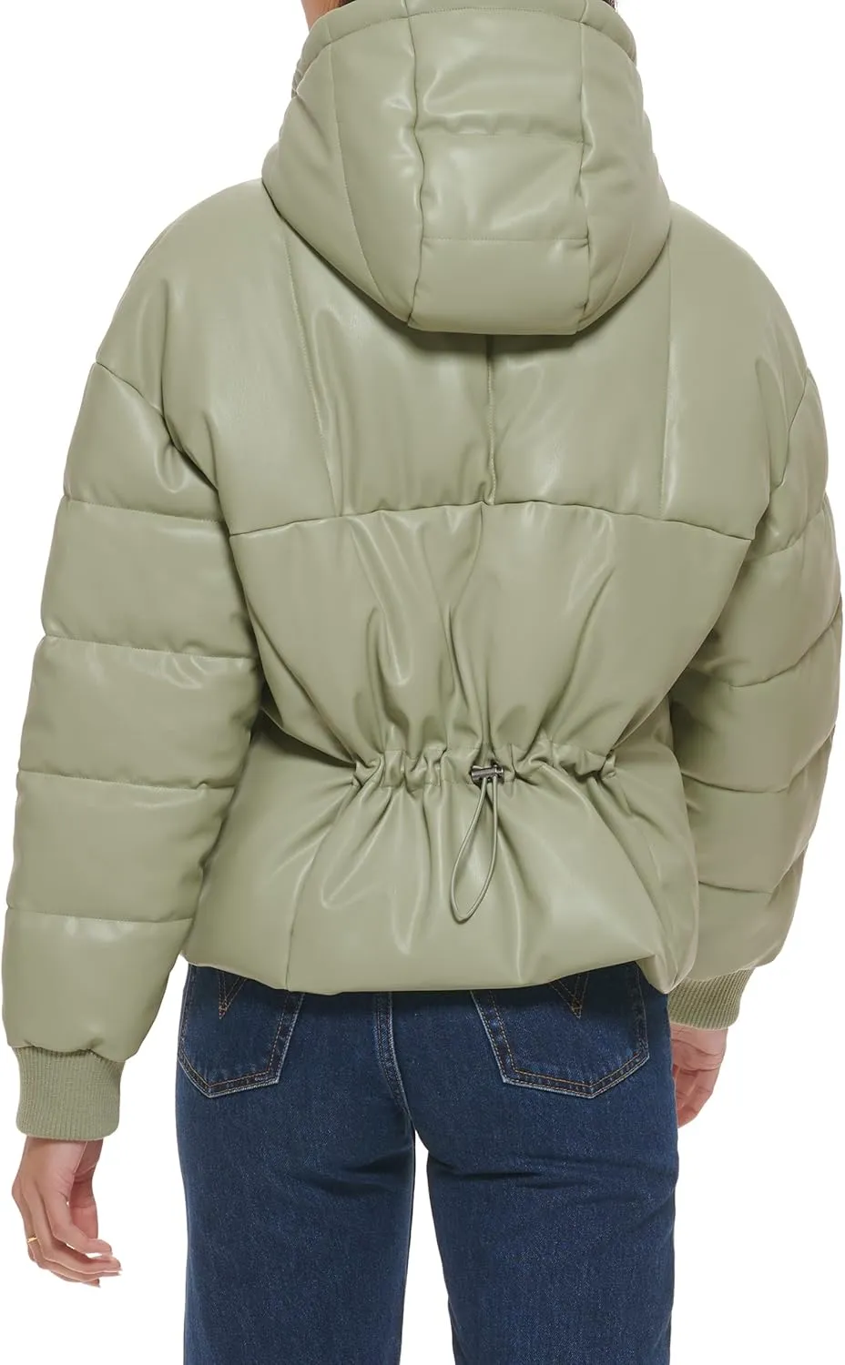 Levi's Women's Cinch Waist Puffer Jacket