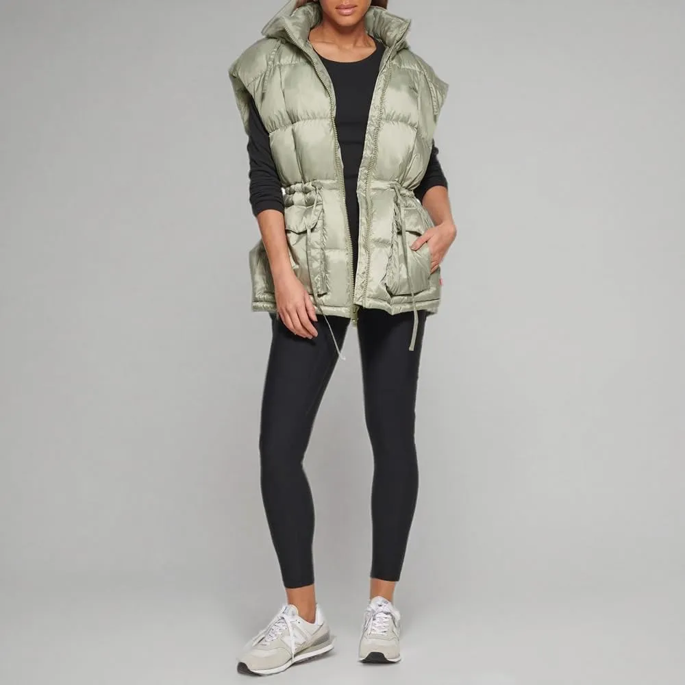 Levi's Women's Quilted Megan Hooded Puffer Jacket