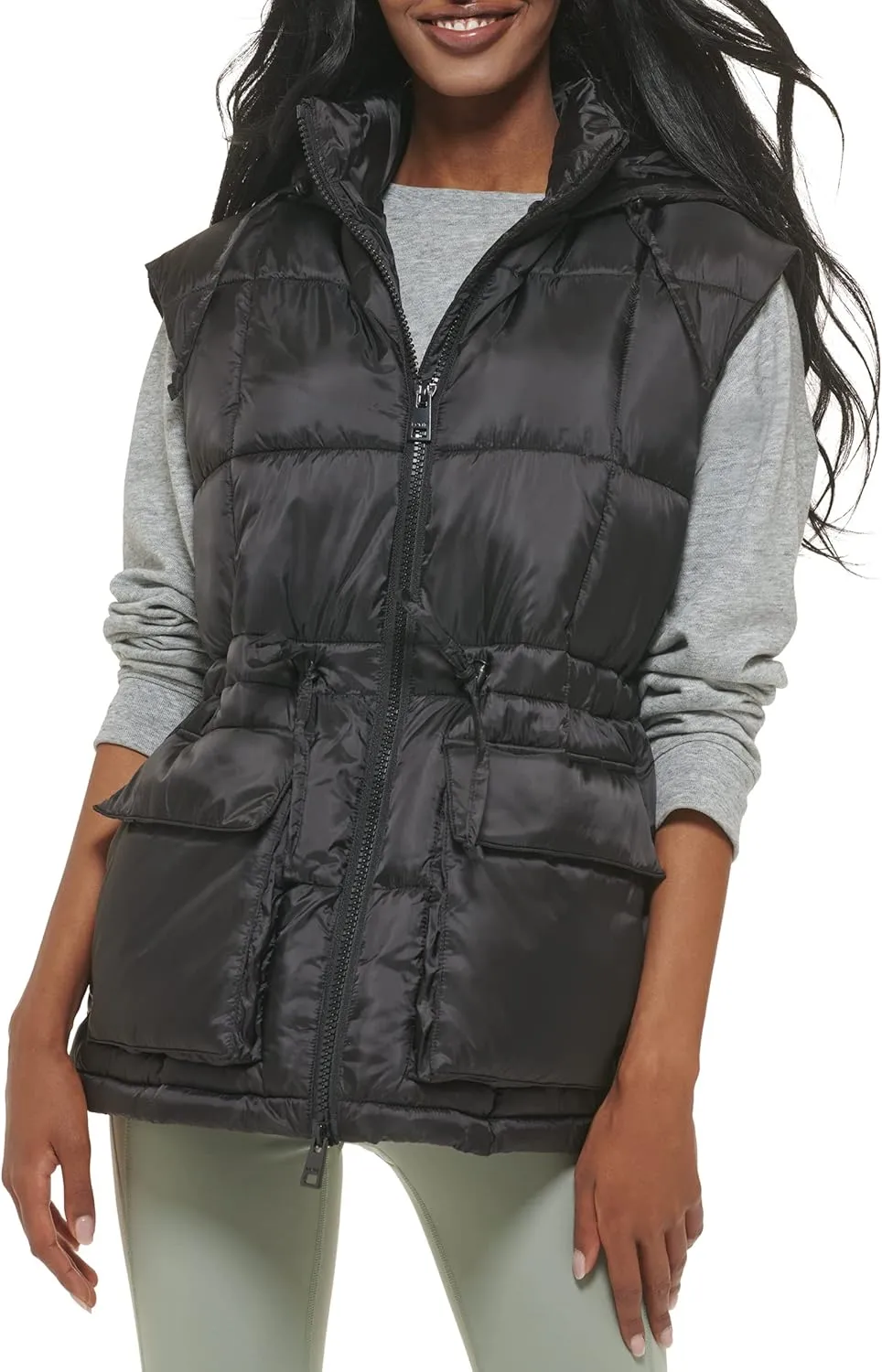 Levi's Women's Quilted Megan Hooded Puffer Jacket