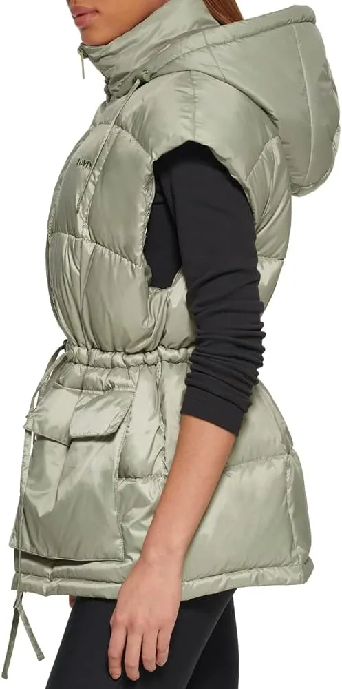 Levi's Women's Quilted Megan Hooded Puffer Jacket