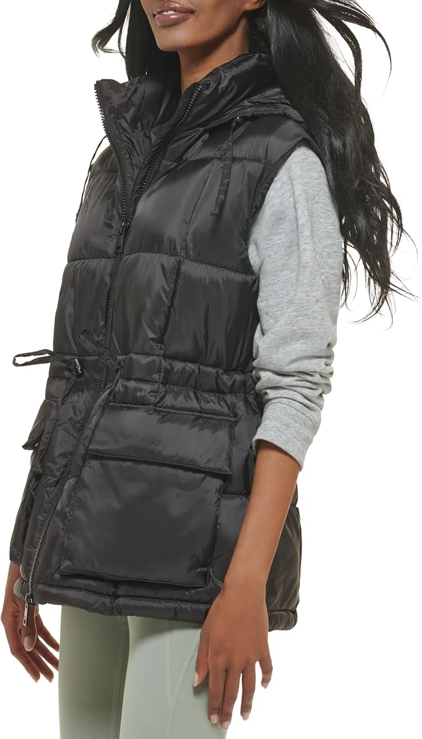 Levi's Women's Quilted Megan Hooded Puffer Jacket
