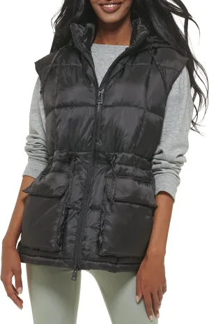 Levi's Women's Quilted Megan Hooded Puffer Jacket
