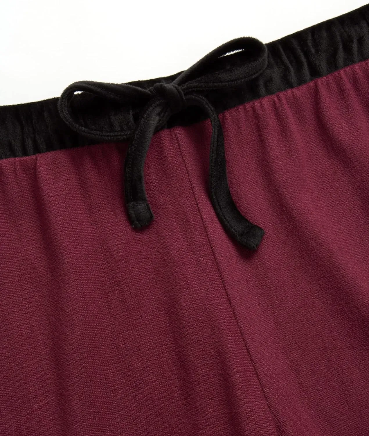 Lucky Brand Women's Pajama Set - 2 Piece Long Sleeve Sleep Shirt and Jogger Pants with Velour Trim (S-XL)