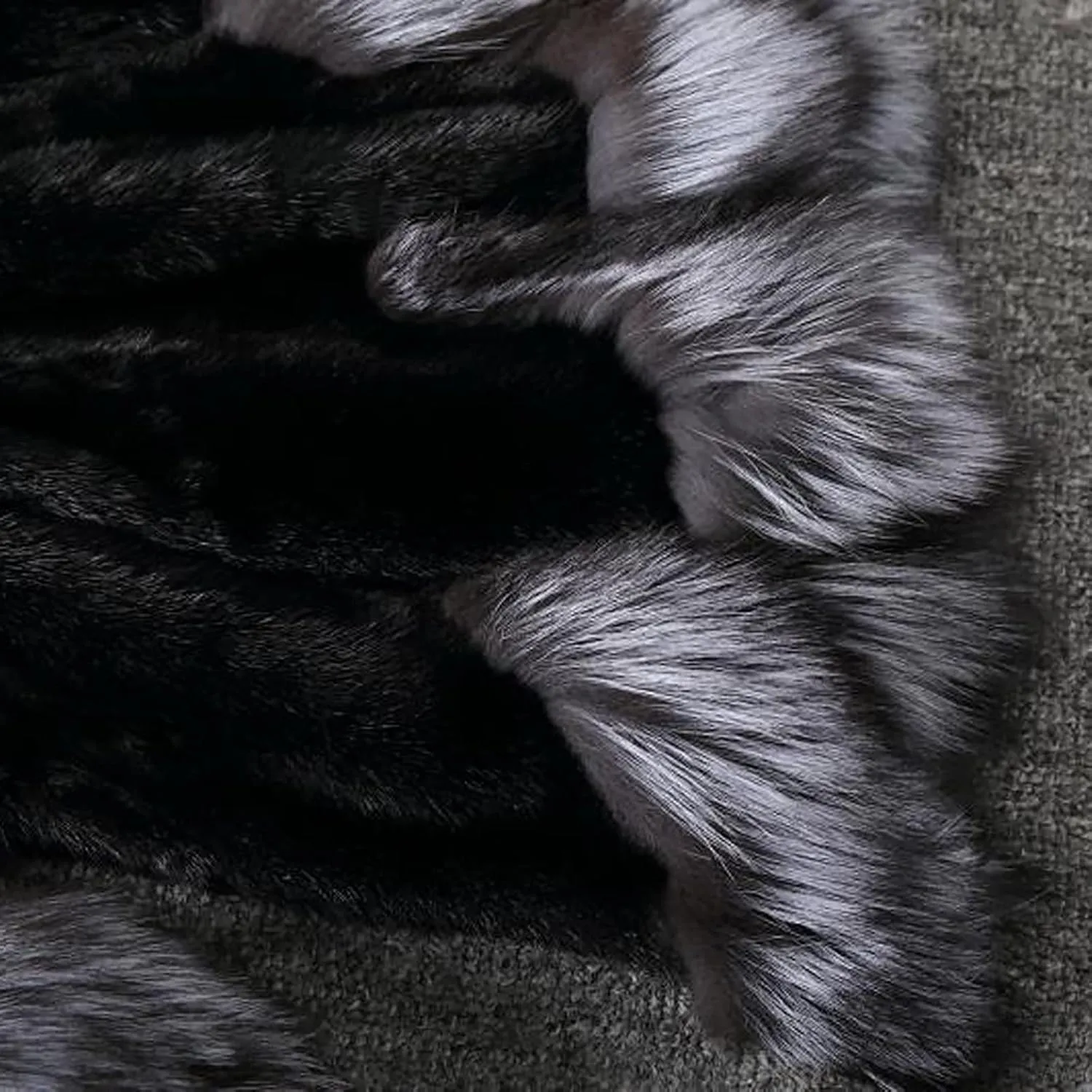 Luxury Faux Fur Coat Women Plus Size Winter Clothes Fluffy Cardigan with Hood Warm Cozy Jackets Fashion Outerwear
