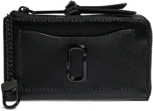 Marc Jacobs Women's The Snapshot Top Zip Multi Wallet, Black, One Size