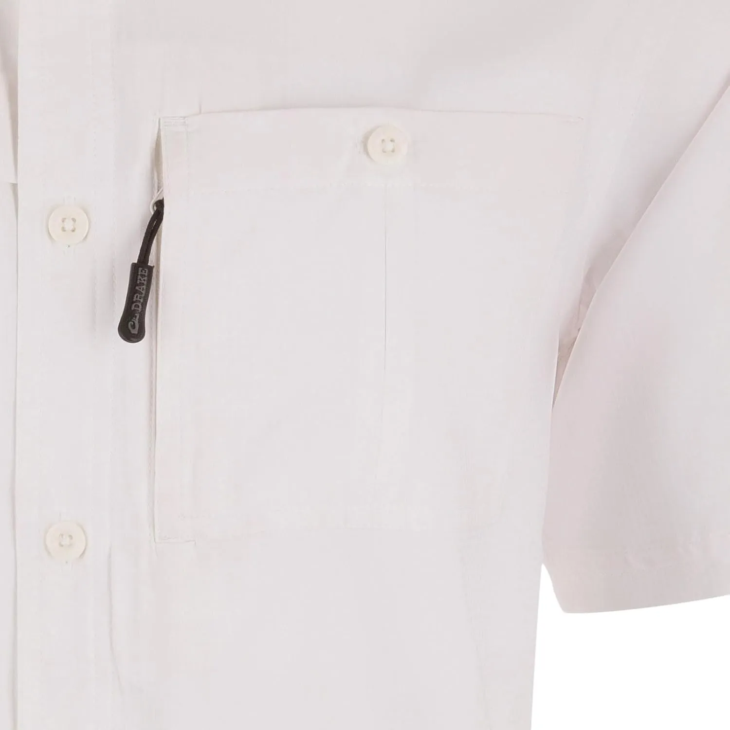 Men's 8-Shot Flyweight Breathable Moisture-Wicking Quick-Drying Hunting Featherweight Short-Sleeved Shirt