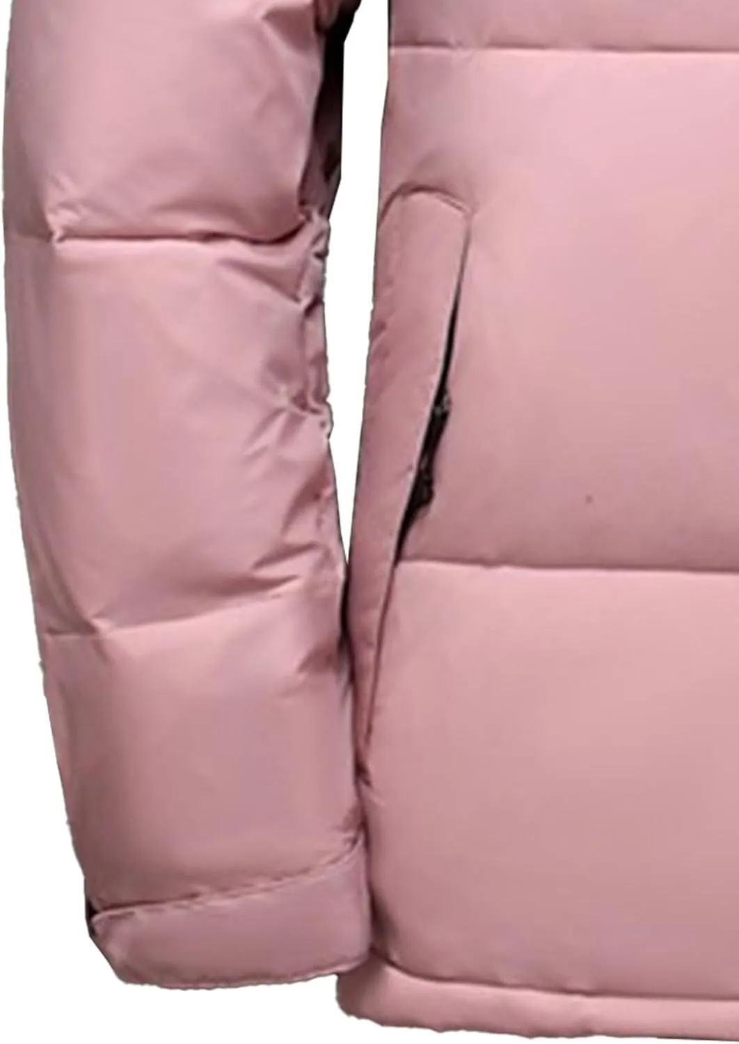 Mens Color Block Puffy Jacket Winter Zip Up Warm Male Down Coat Stand Collar Windproof Puffer Jackets