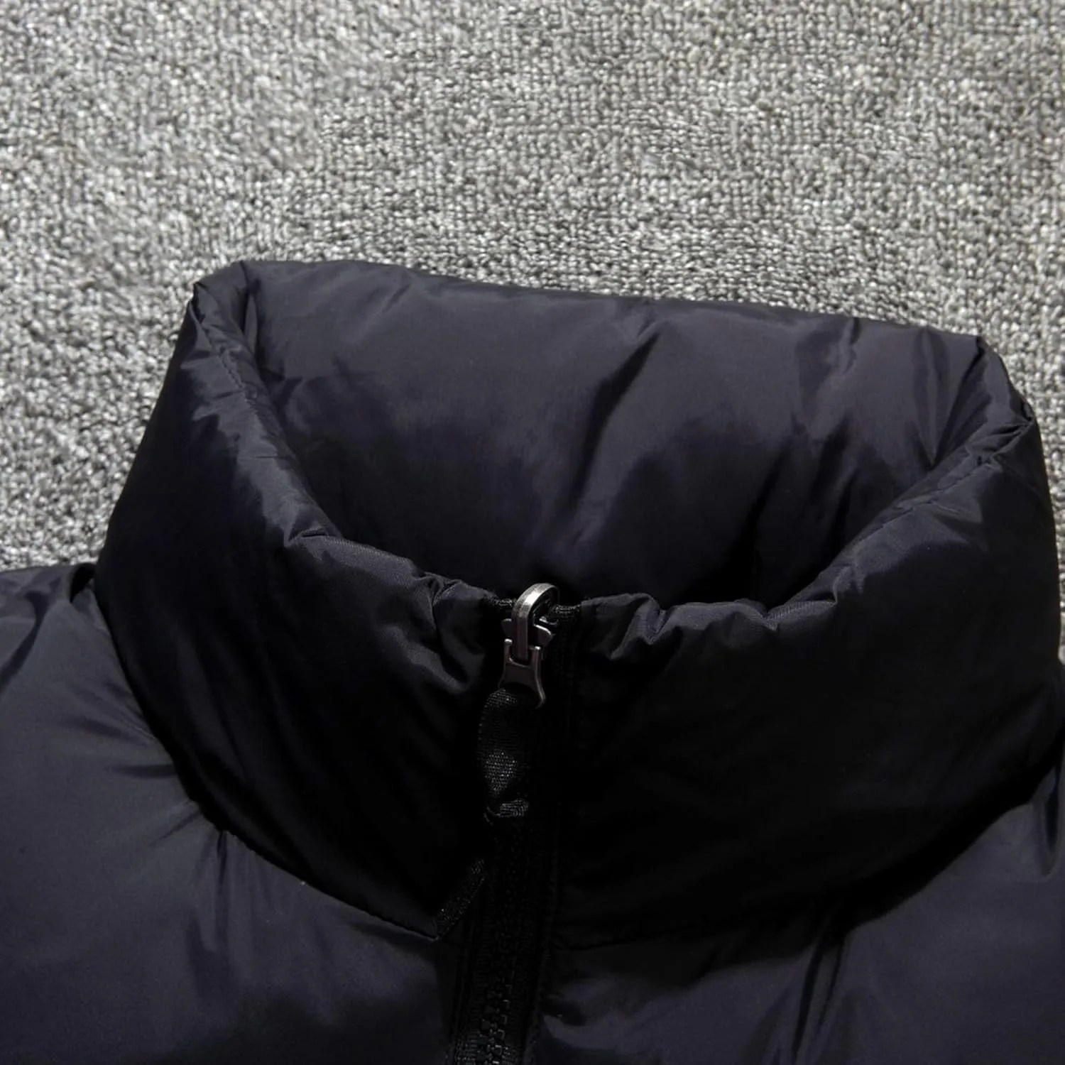 Mens Color Block Puffy Jacket Winter Zip Up Warm Male Down Coat Stand Collar Windproof Puffer Jackets