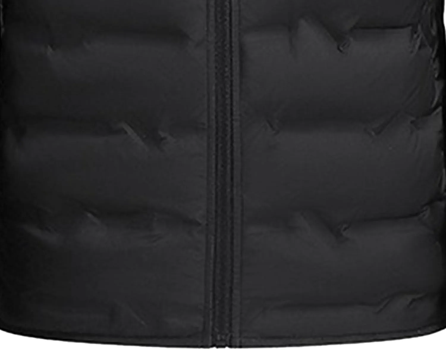 Men's Down Cotton Padded Jacket Trendy Quilted Winter Warm Jackets Solid Color Comfortable Down Coat