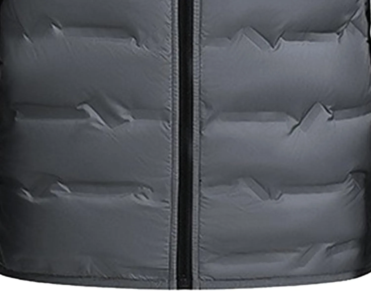 Men's Down Cotton Padded Jacket Trendy Quilted Winter Warm Jackets Solid Color Comfortable Down Coat