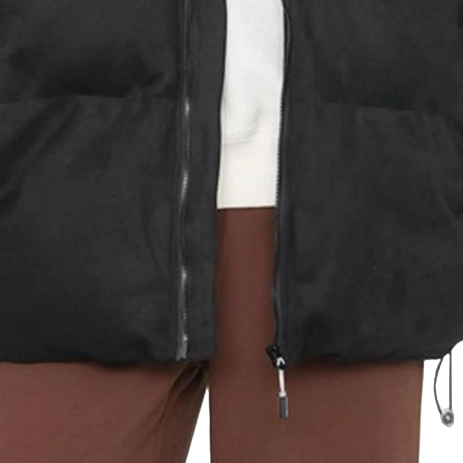 Men's Suede Cotton Down Jacket Winter Solid Color Male Insulated Coat Padded Lined Zip Up Warm Jackets