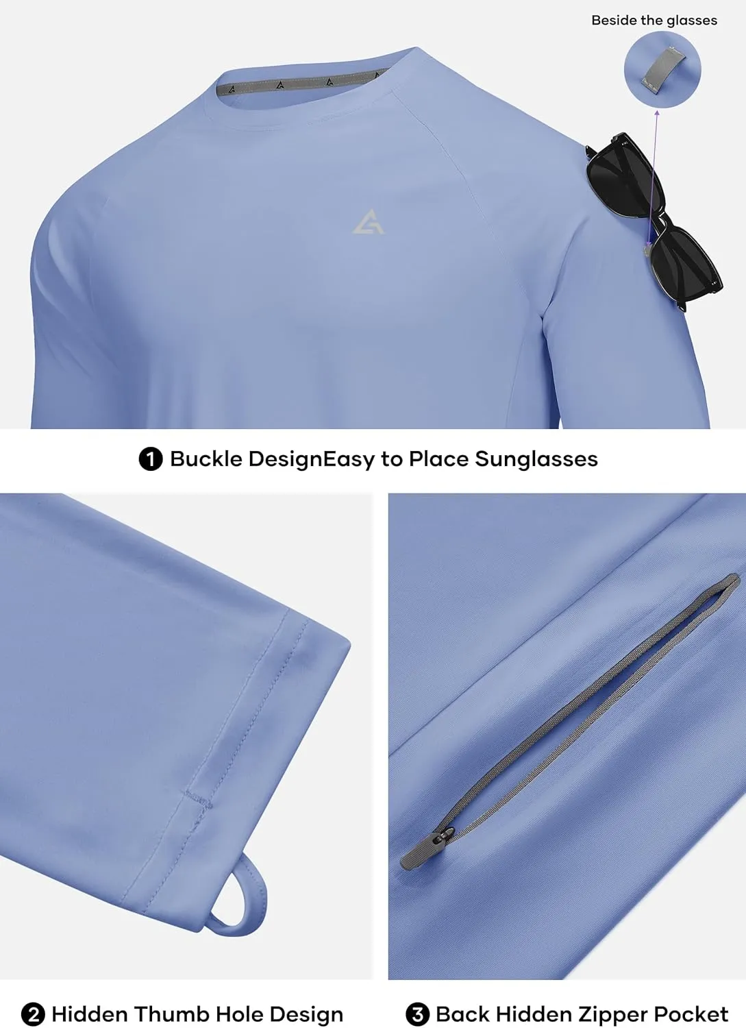 Men's Swim Shirts Rash Guard UPF 50  Long & Short Sleeve UV Sun Protection Summer Shirts Fishing Hiking T-Shirt
