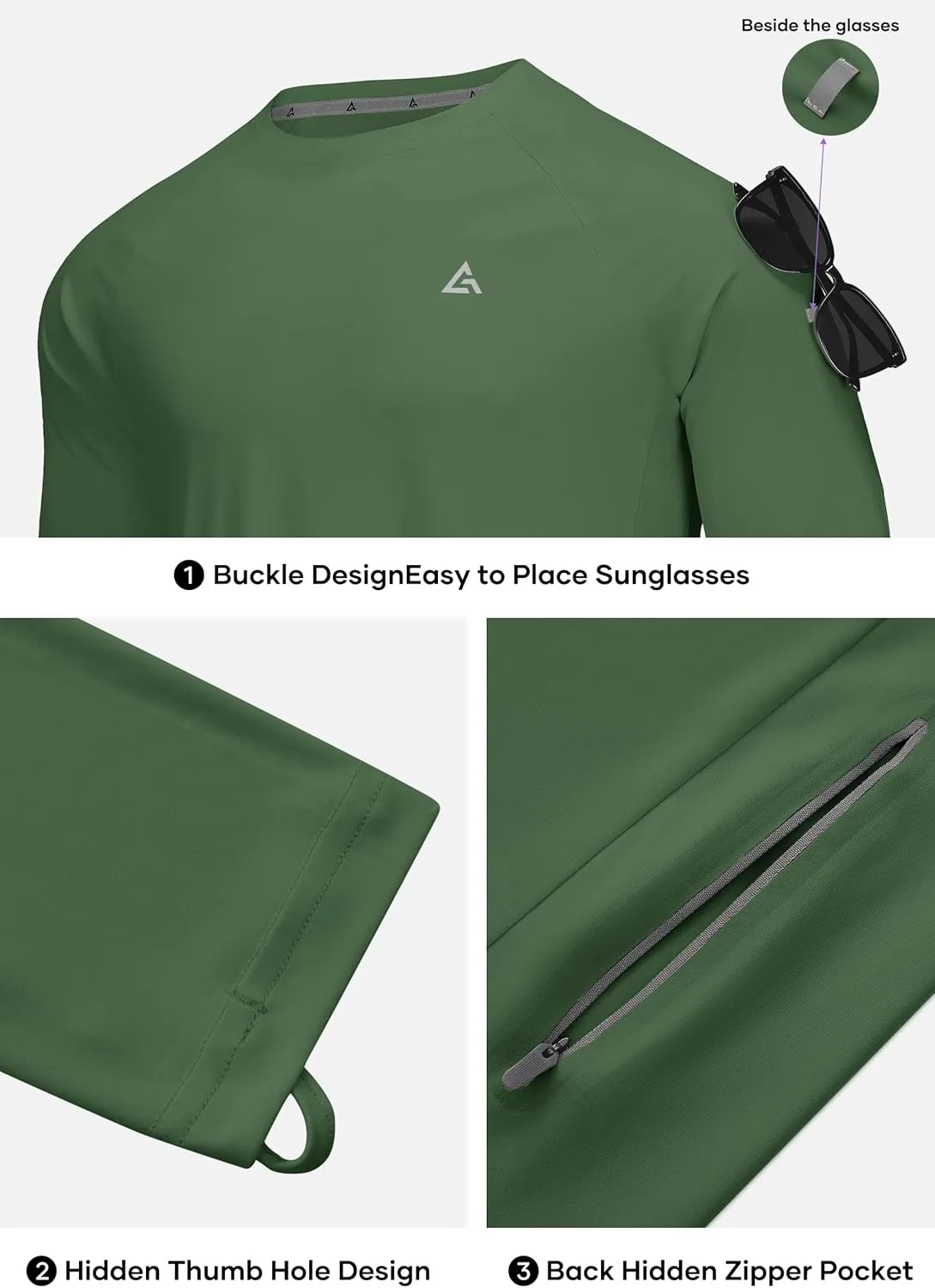 Men's Swim Shirts Rash Guard UPF 50  Long & Short Sleeve UV Sun Protection Summer Shirts Fishing Hiking T-Shirt