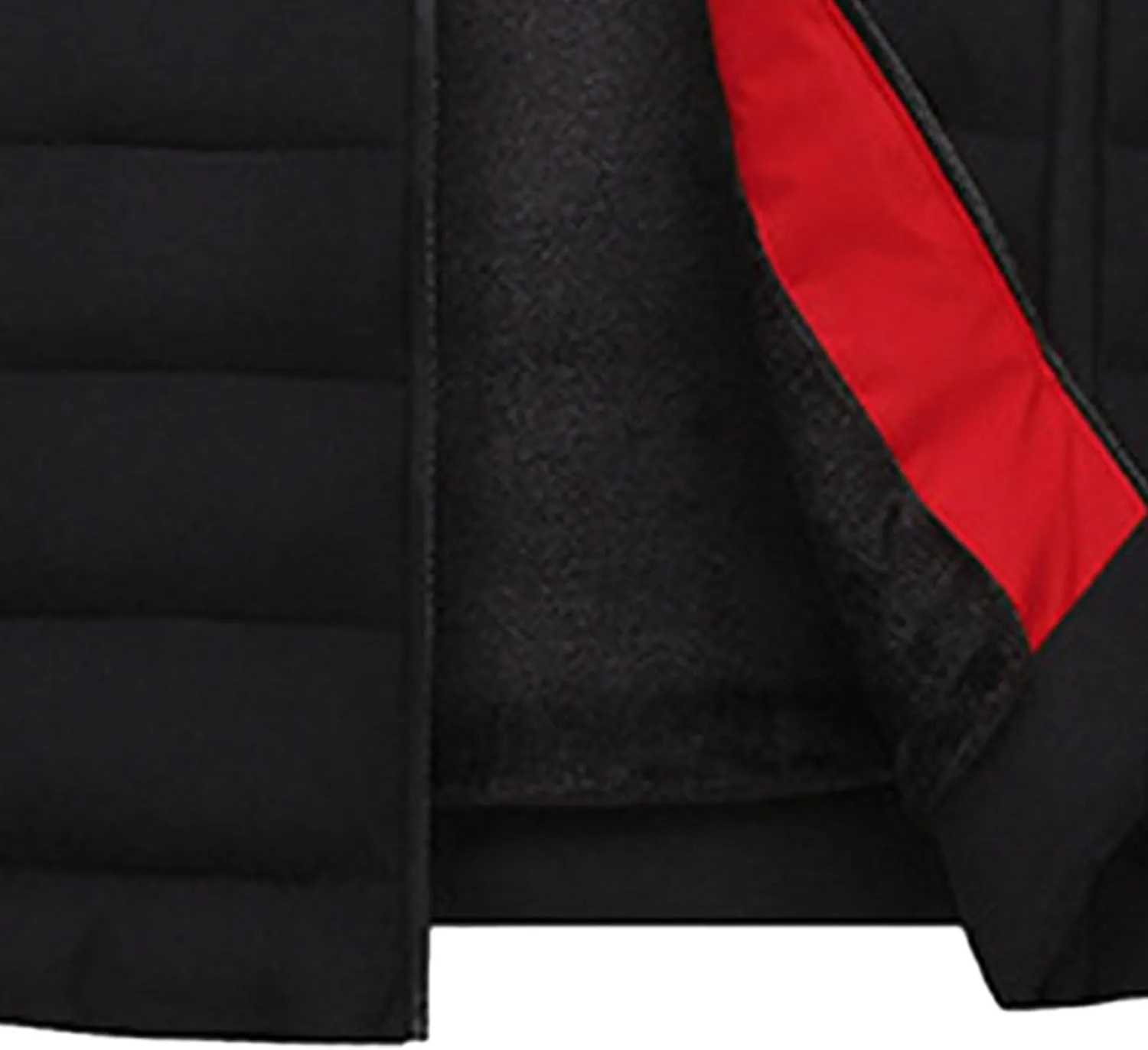 Men's Ultra Loft Filled Hooded Puffer Jacket Puffy Fleece Warm Lightweight Coat Winter Cotton Padded Jackets