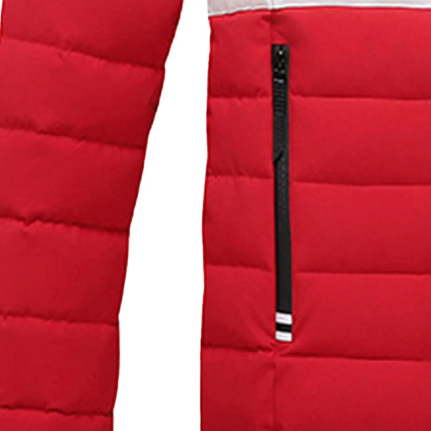 Men's Ultra Loft Filled Hooded Puffer Jacket Puffy Fleece Warm Lightweight Coat Winter Cotton Padded Jackets
