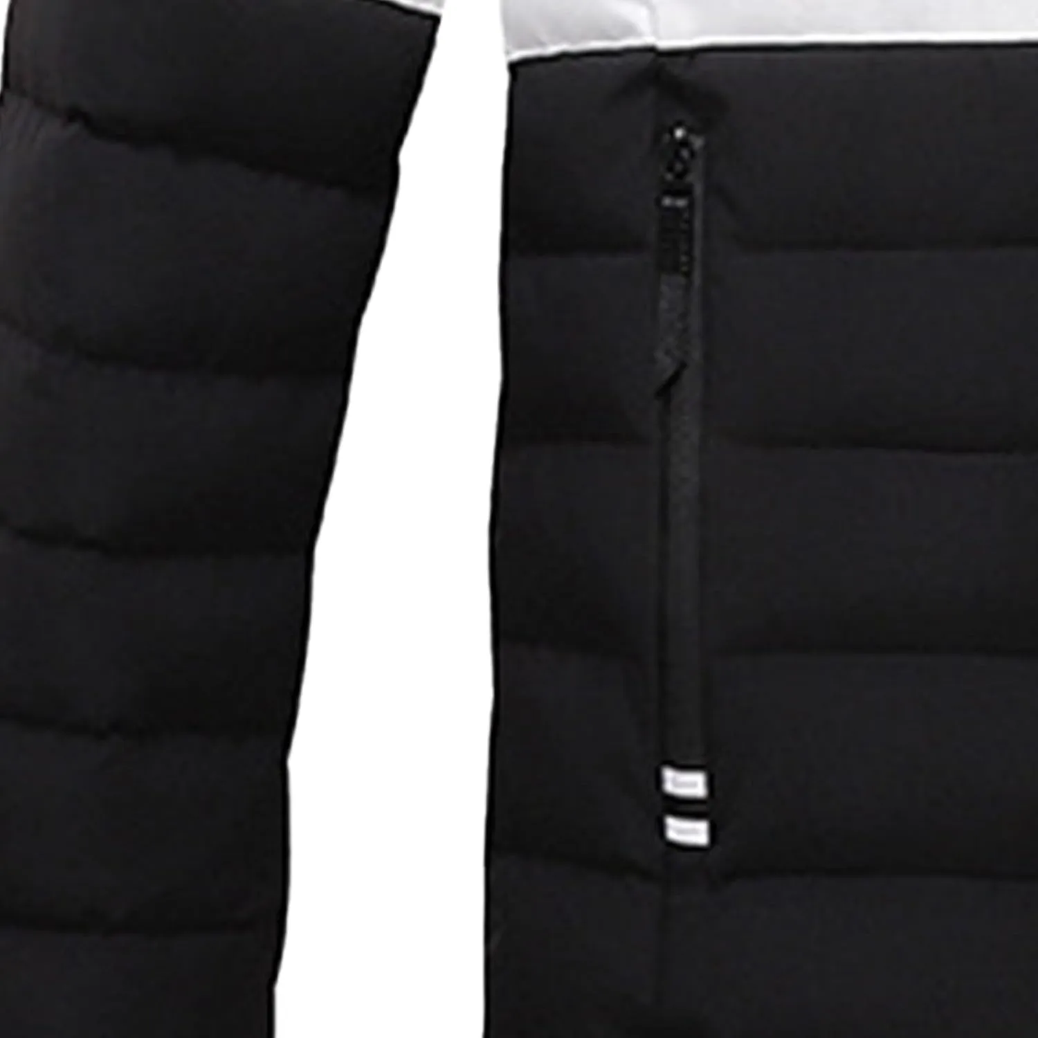 Men's Ultra Loft Filled Hooded Puffer Jacket Puffy Fleece Warm Lightweight Coat Winter Cotton Padded Jackets