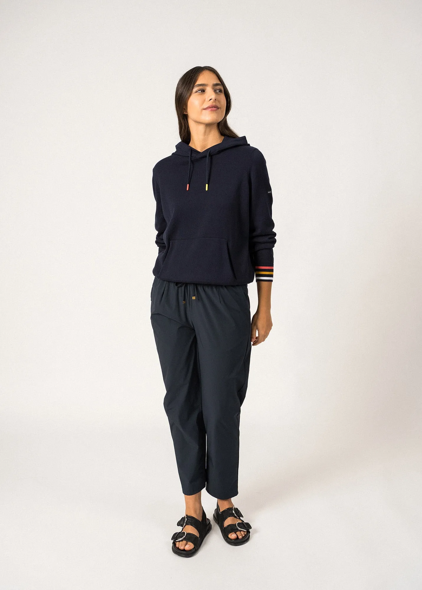 Naples Hoodie  fleece (MARINE)