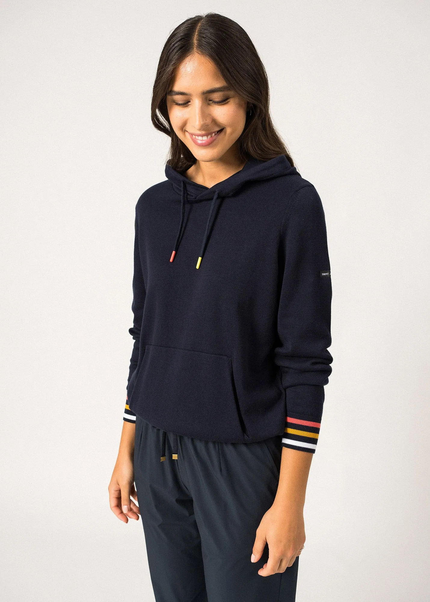 Naples Hoodie  fleece (MARINE)