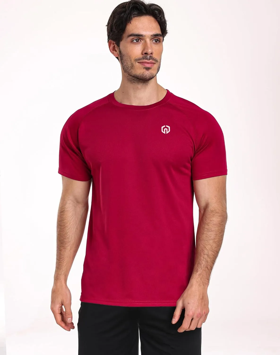 NELEUS Men's Dry Fit Athletic Running Shirt