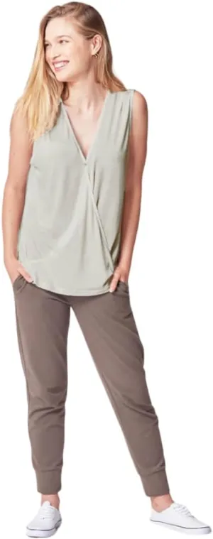 Of an Origin Every Way Maternity to Nursing Wrap Tank Top,
