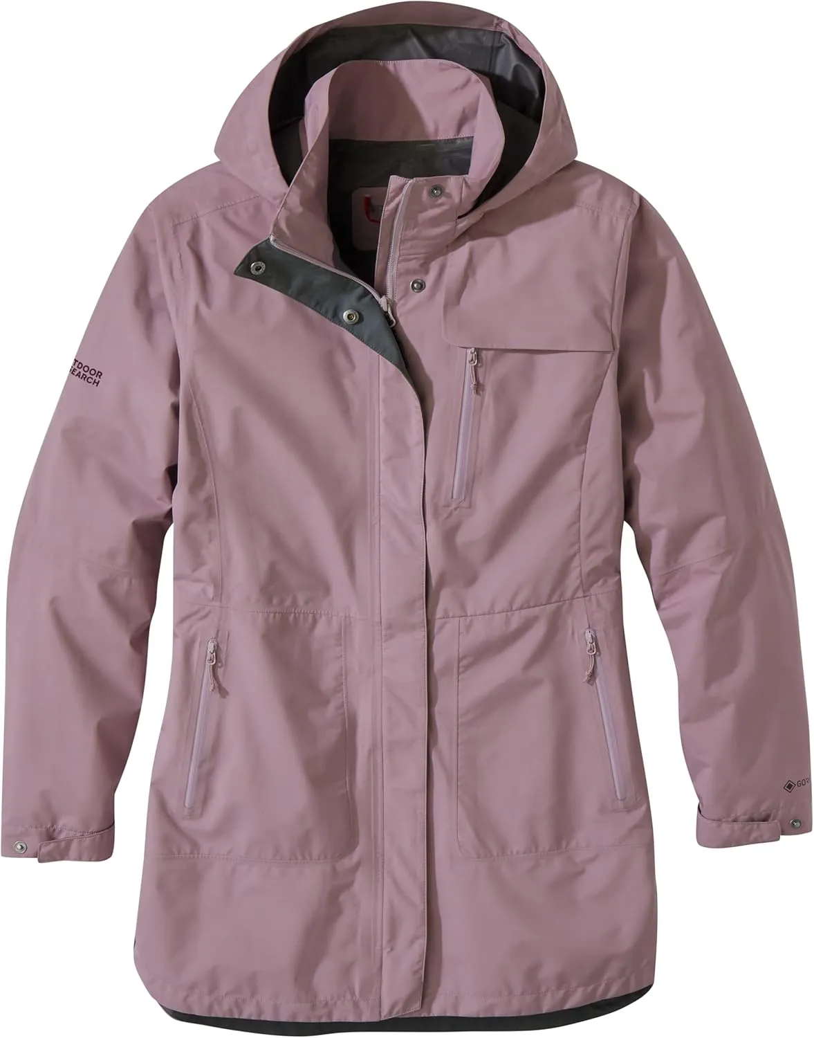 Outdoor Research Women's Aspire Trench  All-Season Waterproof Rain Coat