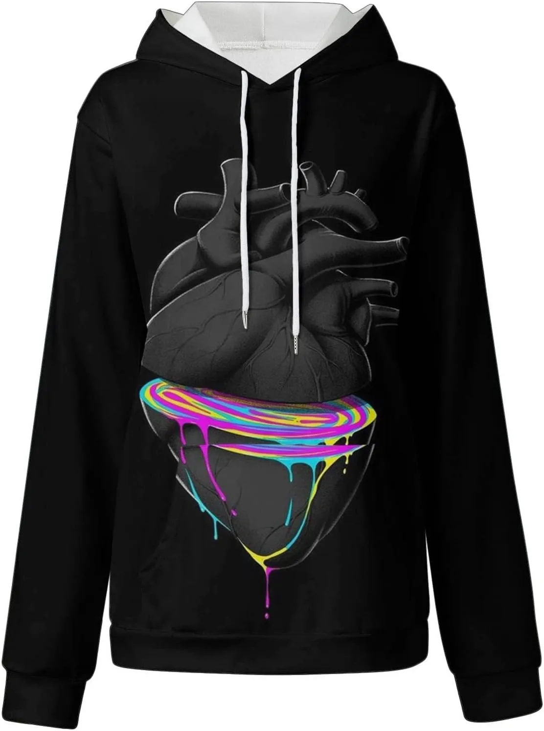 Oversized Hoodies for Women Fall Fashion 2024 Trendy Preppy Clothes y2k Hooded Sweatshirt With Pocket