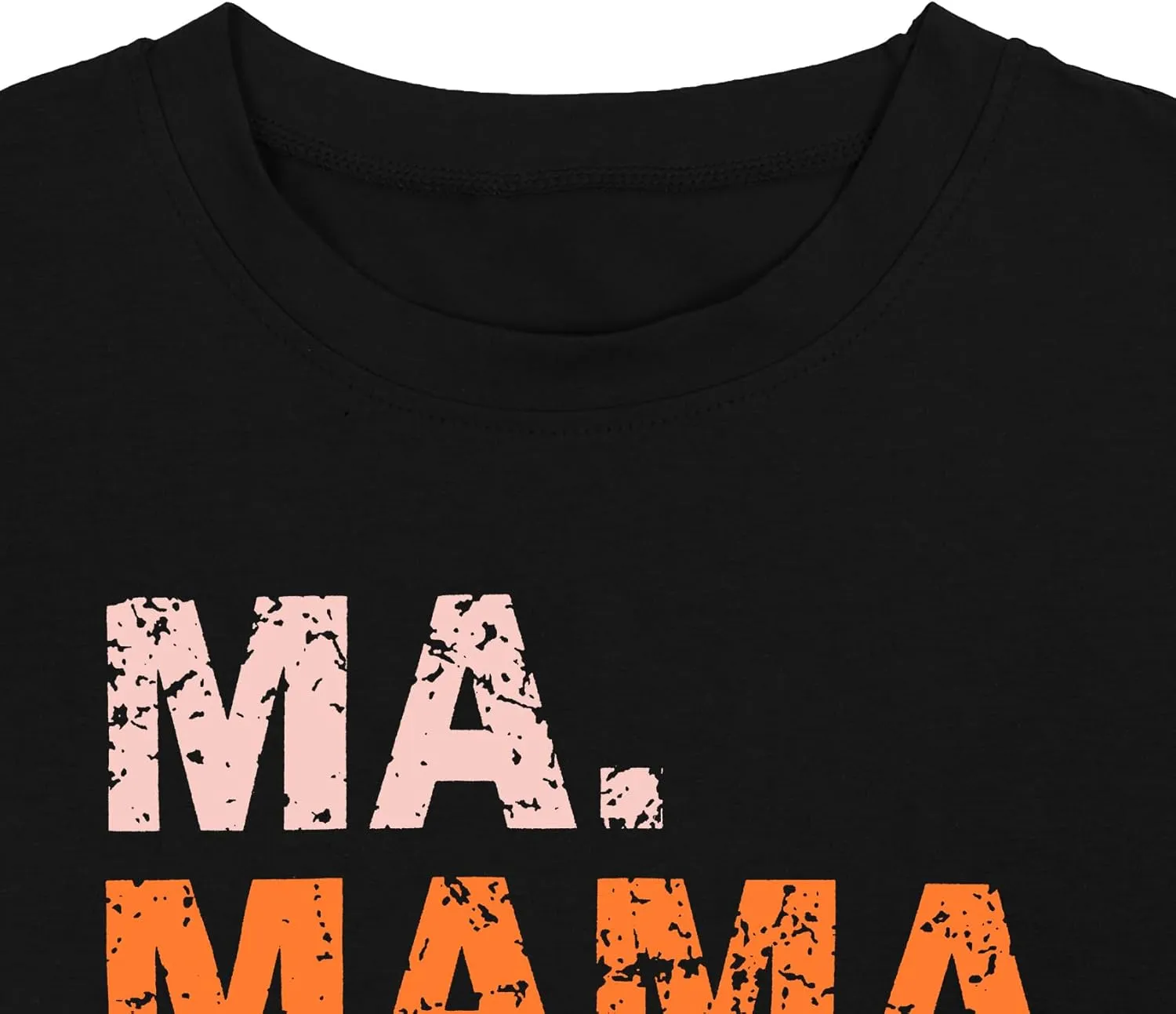 Plus Size Mama Shirt for Women Mama Mommy Mom Bruh Tshirt Funny Mom Tops Casual Short Sleeve T Shirt