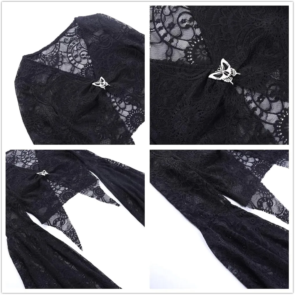Punk Shrug for Women or Teen Girls Gothic Goth Crop Top