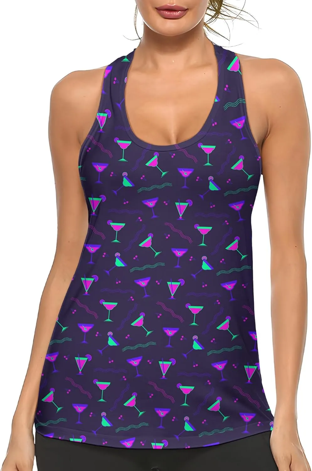 Tank Top for Women Summer Yoga Sleeveless Womens Tank Tops, Small