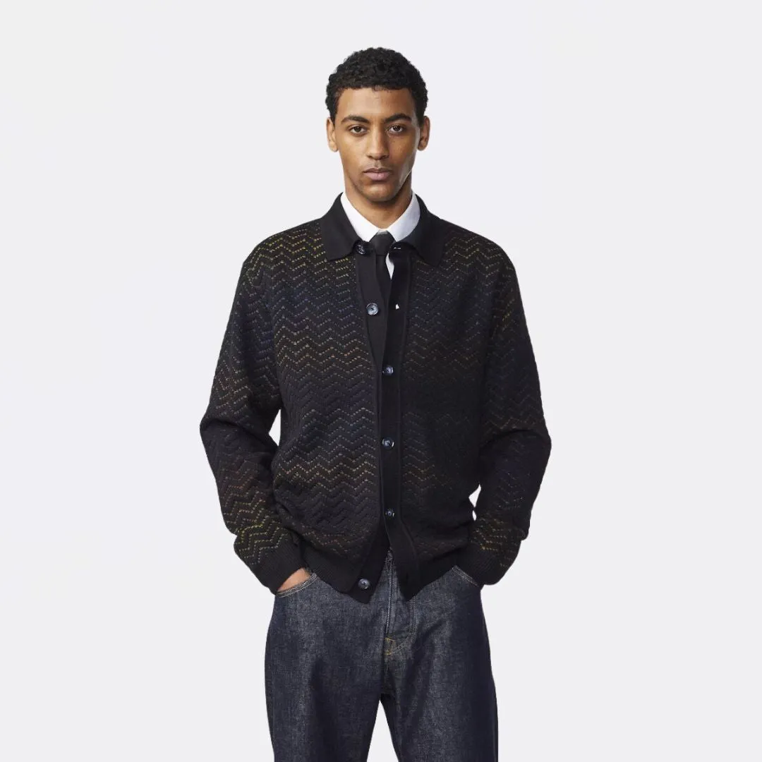 Thor 6655 Wool Blend Cardigan (Multi Shades)