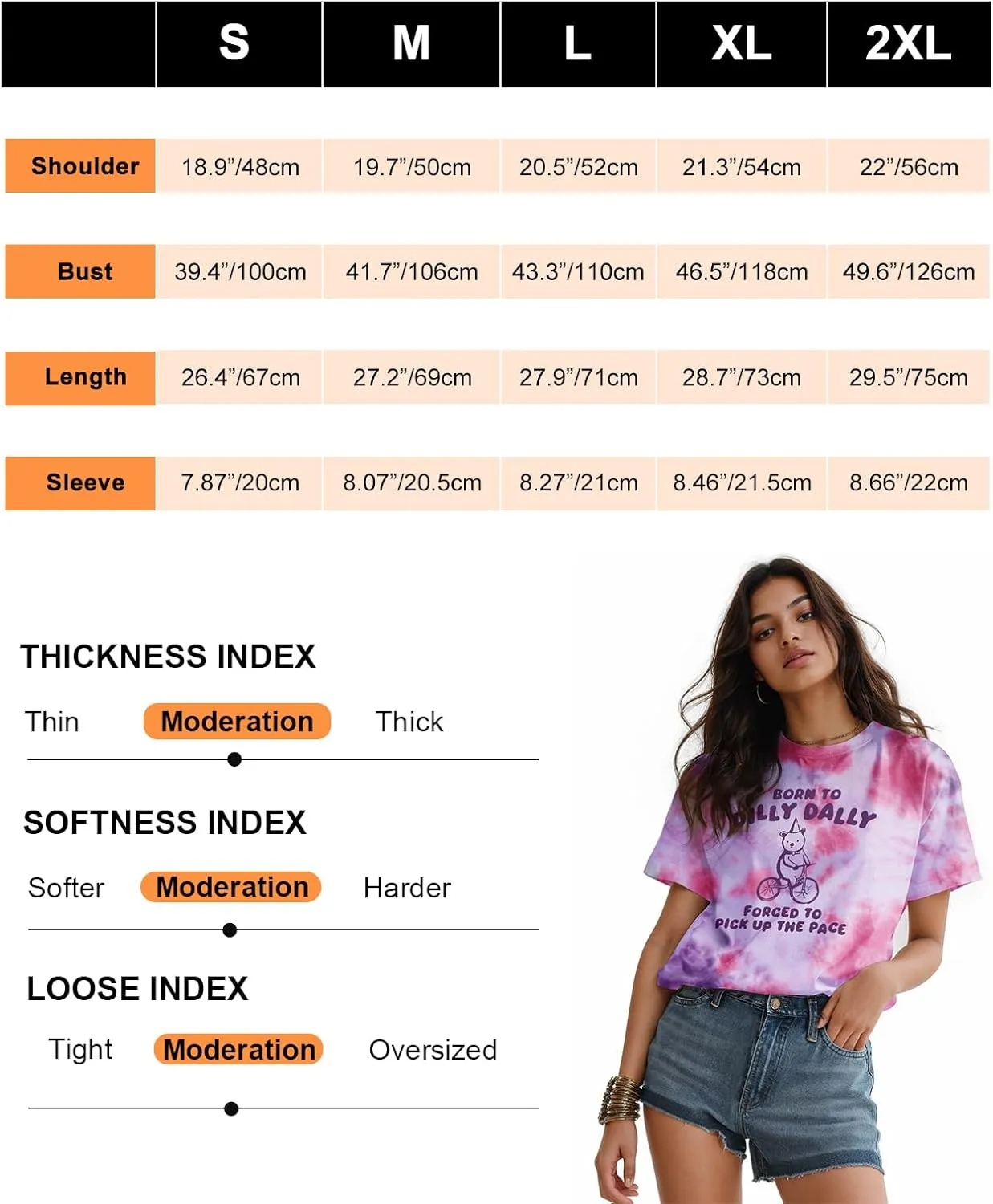 Tie Dye Shirt Women - Novelty Tie Dye T Shirt Short Sleeve Round Neck Casual Trendy Graphic Tee for Girls
