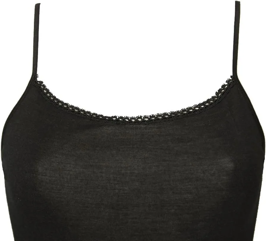 Vest top laccino Woman Camisole 85% Wool and 15% Silk Article 07637E