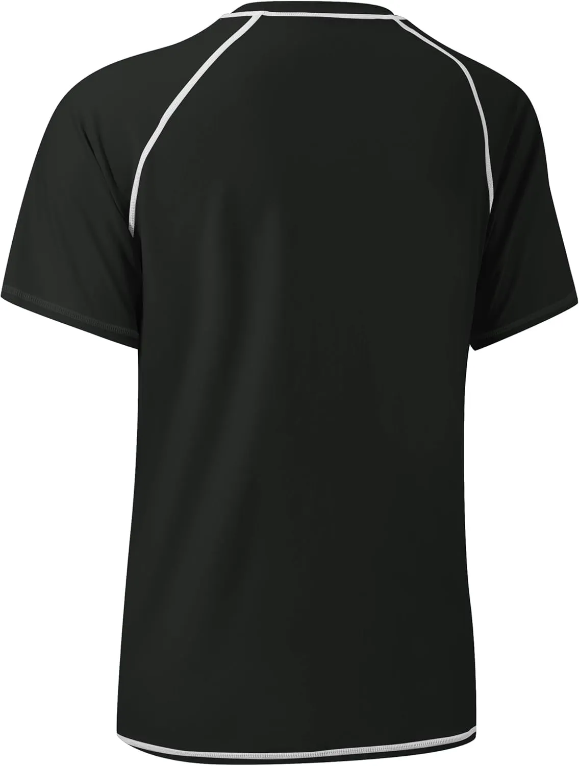 Willit Men's UPF 50  Rashguard Swim Shirt Short Sleeve SPF Sun Protection Quick Dry Water Beach Shirts Fishing Surf Shirt