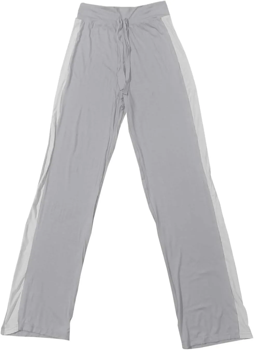 Womens Capri Pants Womens Baggy Wide Leg Pants Summer Floral Solid Long Palazzo Lounge Beach Trousers with Pocket Linen