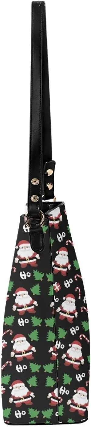 Women's Handbag Leather Tote Shoulder Bucket Bags Crossbody Top-handle Bag