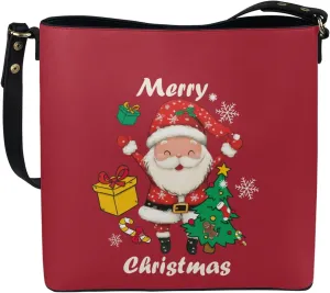 Women's Handbag Leather Tote Shoulder Bucket Bags Crossbody Top-handle Bag