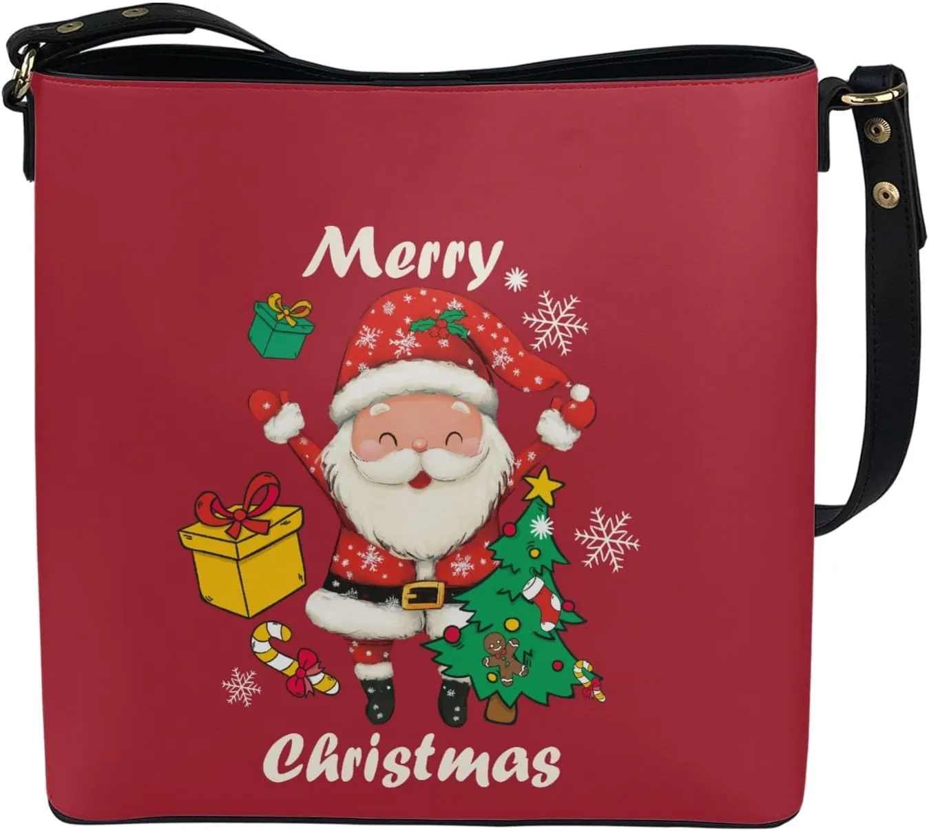 Women's Handbag Leather Tote Shoulder Bucket Bags Crossbody Top-handle Bag