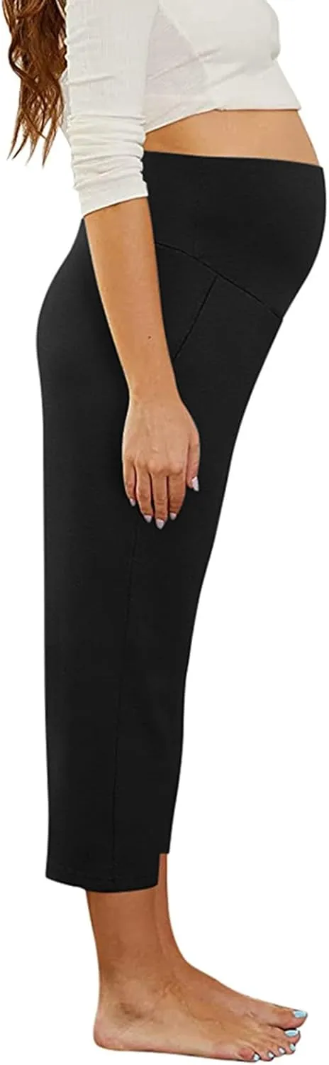 Womens Linen Blend Summer Casual Loose Palazzo Lounge Pants Low Waist Bootcut Plus Size Trousers Beach