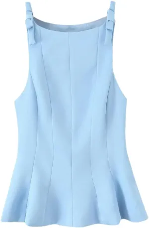 Women's Solid Color Casual Square Neck Simple Multi-Color Sleeveless Camisole Top