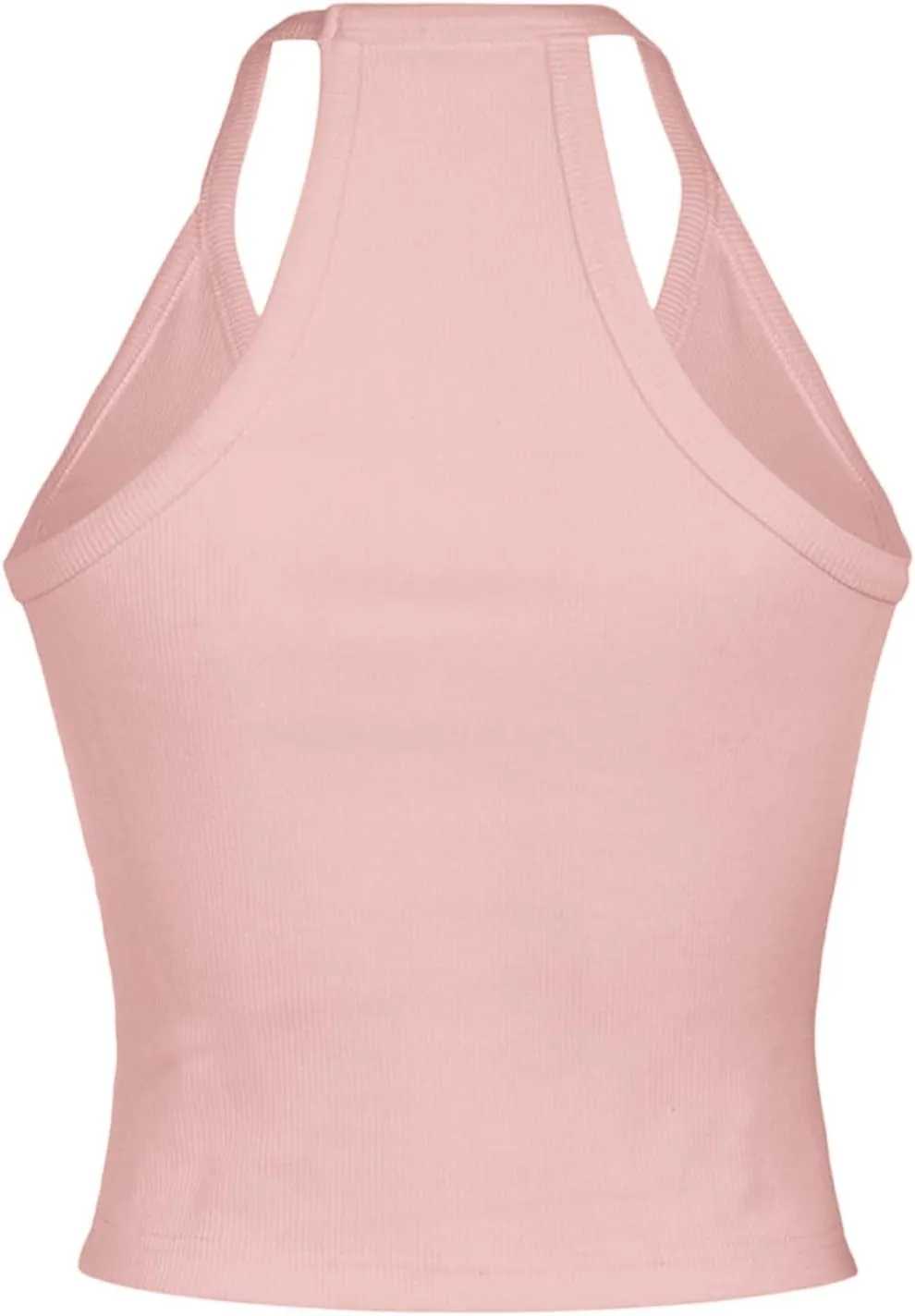 Womens Workout Camisole Tops Sexy Low Cut Tank Top Solid Summer Sleeveless Shirts Slim Fit Camis for Gym Running Yoga