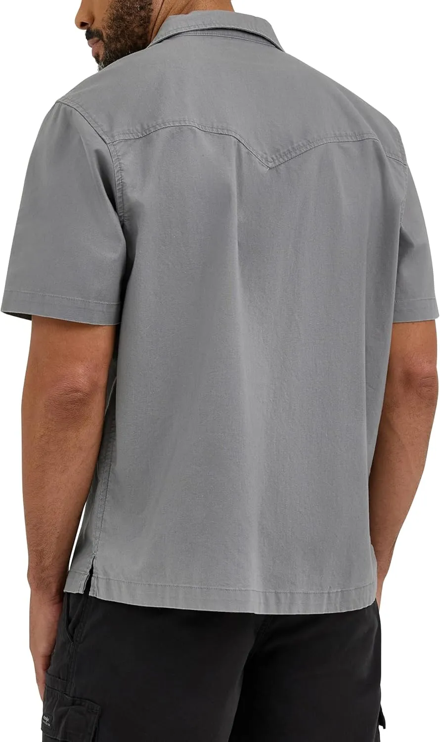 Wrangler Authentics Men's Short Sleeve Camp Shirt