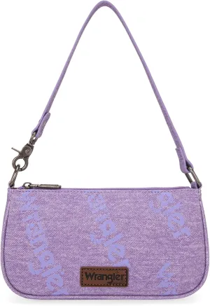 Wrangler Shoulder Bag for Women 90s Retro Top-Handle Hobo Handbag