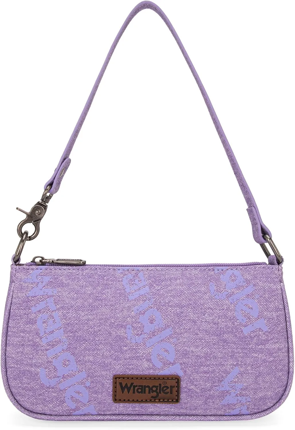 Wrangler Shoulder Bag for Women 90s Retro Top-Handle Hobo Handbag