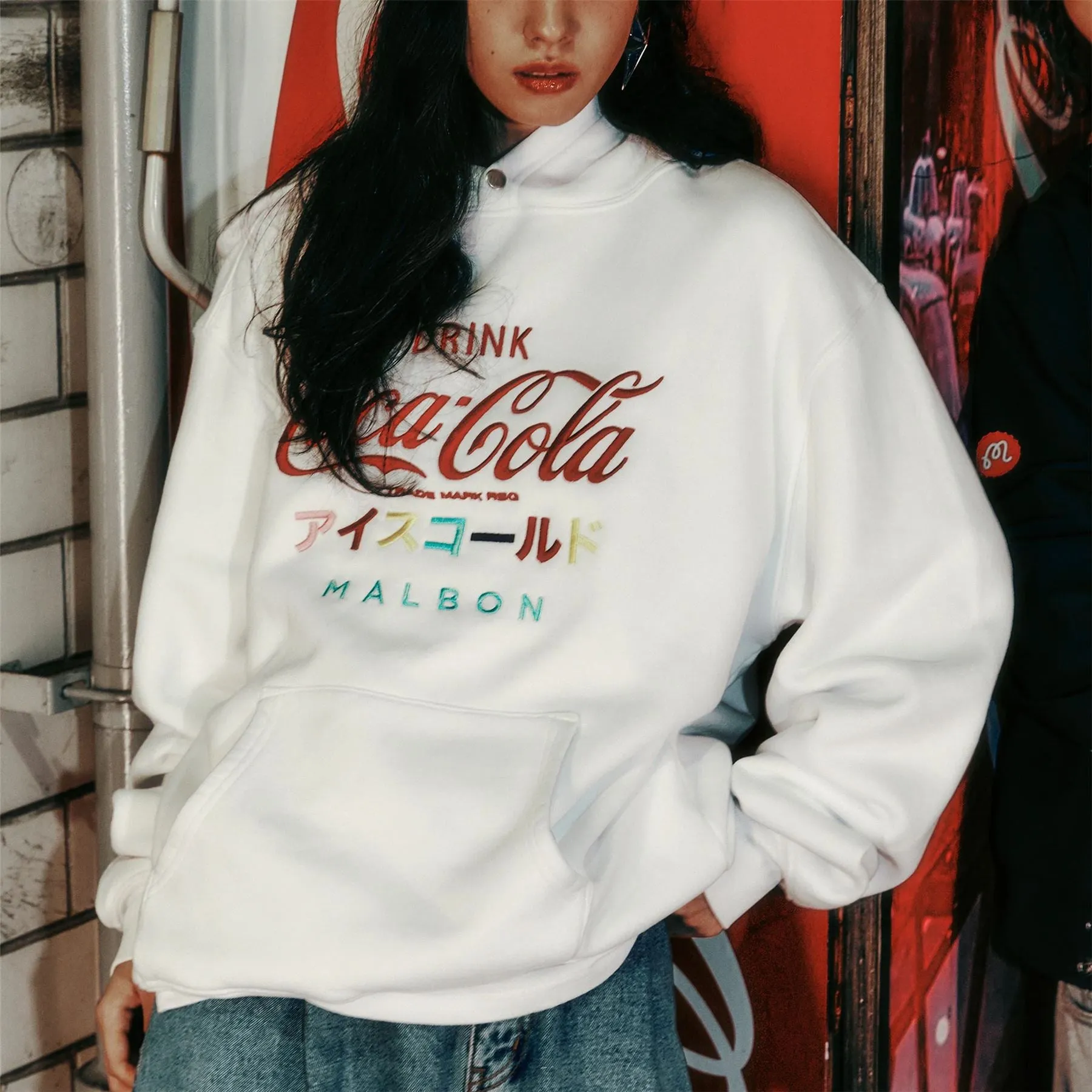 x Coca Cola Ice Cold Hoodie White - AW24