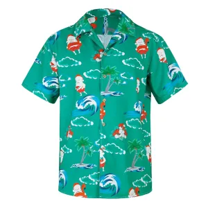 Zando 80s 90s Hawaiian Shirt for Men Short Sleeve 80s 90s Outfit Funny Hawaiian Shirts Party Disco Outfit