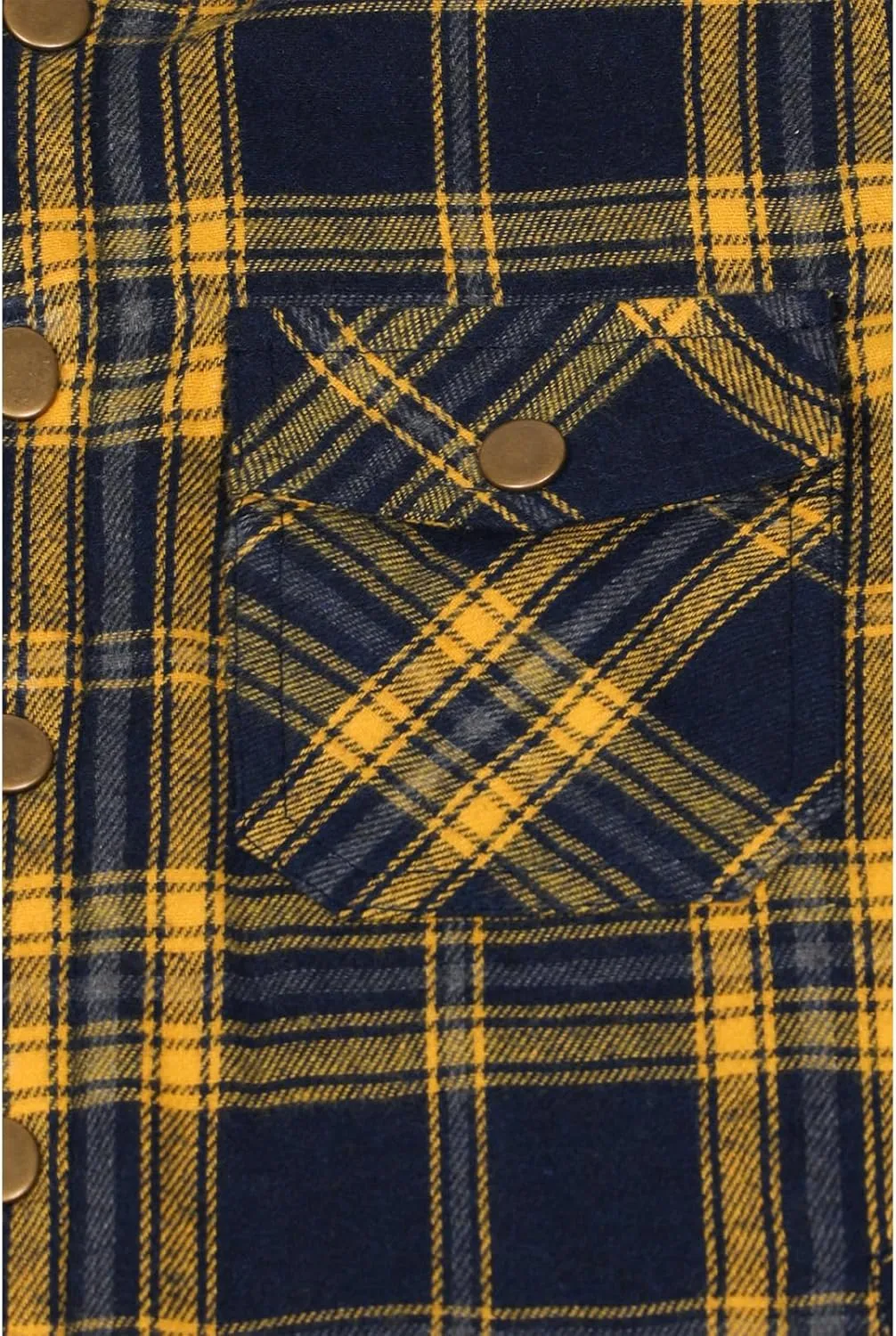 ZENTHACE Kids Boys Girls Sherpa Lined Flannel Shacket Jacket,Hooded Plaid Snap Shirt,Fall Winter Playwear